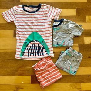 Carter’s Striped Shark Pajama Set for Kids